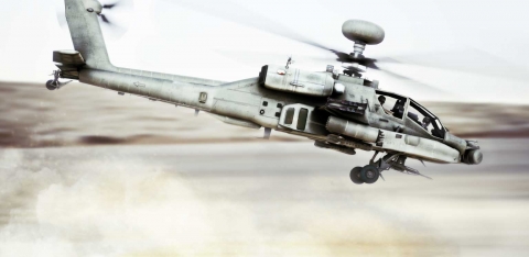 Apache helicopter